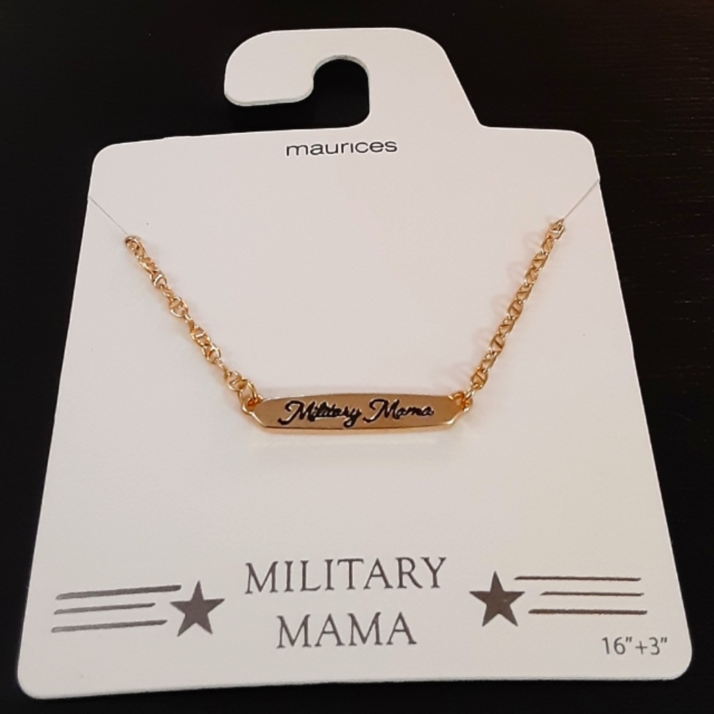 🆕️ Military Mama Pendant Necklace
